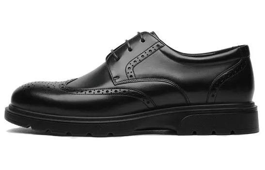 Туфли мужские низкие черный Crown