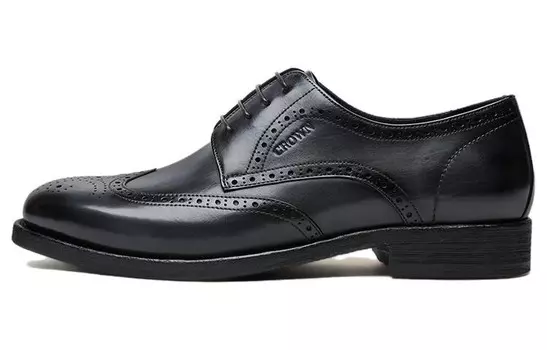 Туфли мужские низкие черный Crown