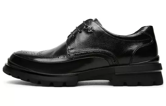 Туфли мужские низкие черный Crown