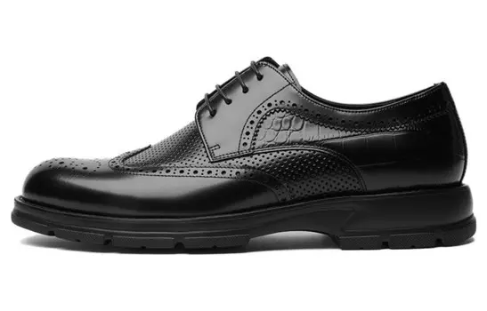 Туфли мужские низкие черный Crown