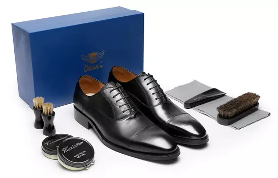 Туфли мужские низкие черный Desai