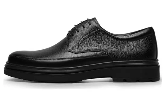 Туфли мужские низкие черный Goldlion