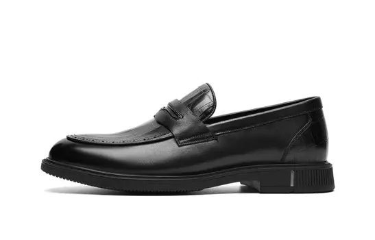 Туфли мужские низкие черный Hla