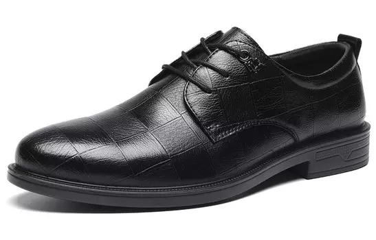 Туфли мужские низкие черный Hla