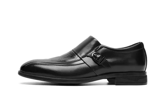 Туфли мужские низкие черный Hla