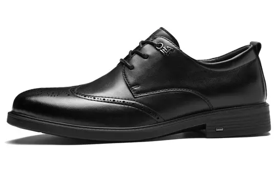 Туфли мужские низкие черный Hla