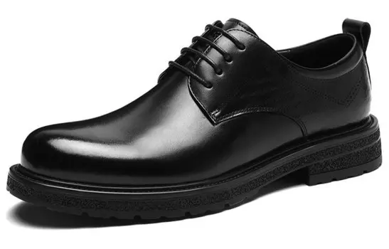 Туфли мужские низкие черный Hla