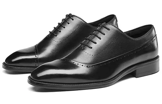 Туфли мужские низкие черный Kangnai