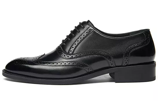 Туфли мужские низкие черный Kangnai