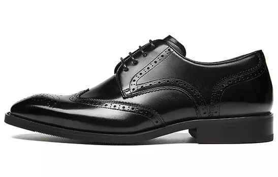 Туфли мужские низкие черный Kangnai