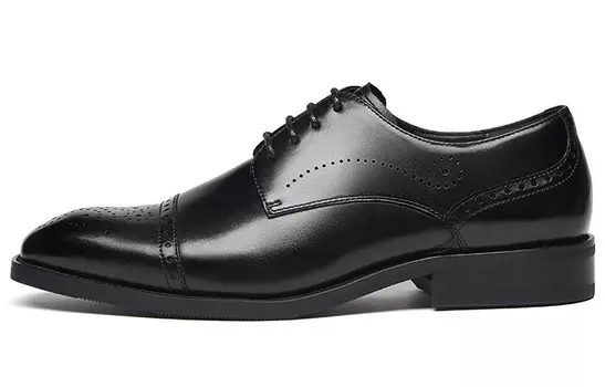 Туфли мужские низкие черный Kangnai