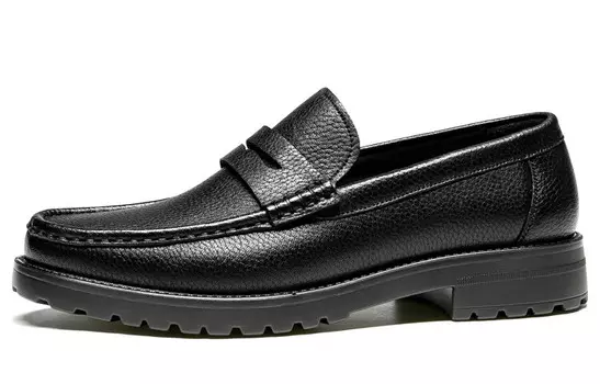 Туфли мужские низкие черный Leaveland