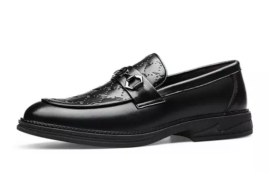 Туфли мужские низкие черный Liangguan