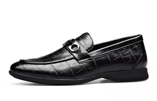 Туфли мужские низкие черный Liangguan