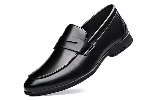 Туфли мужские низкие черный Liangguan