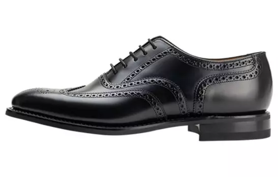 Туфли мужские низкие черный Loake