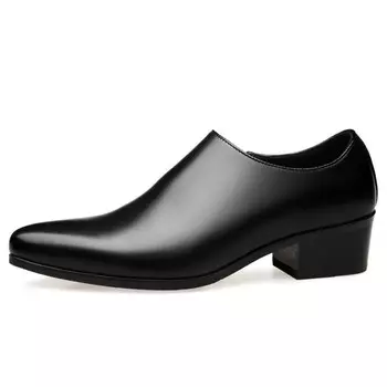 Туфли мужские низкие черный Luomaike