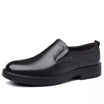 Туфли мужские низкие черный Luomaike