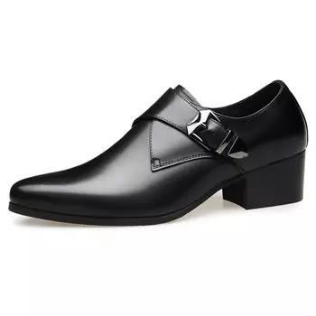 Туфли мужские низкие черный Luomaike