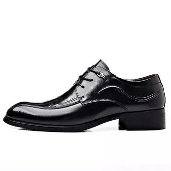 Туфли мужские низкие черный Luomaike