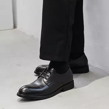 Туфли мужские низкие черный Romon