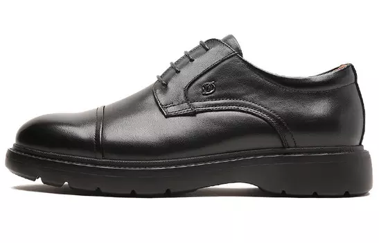 Туфли мужские низкие черный S.T.Dupont