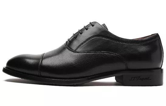 Туфли мужские низкие черный S.T.Dupont