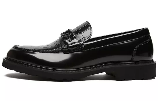 Туфли мужские низкие черный S.T.Dupont