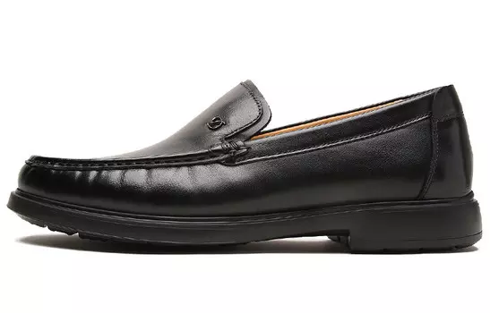 Туфли мужские низкие черный S.T.Dupont