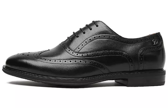 Туфли мужские низкие черный S.T.Dupont