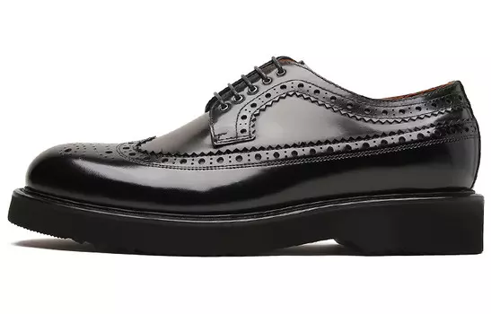 Туфли мужские низкие черный серый S.T.Dupont