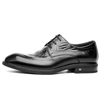 Туфли мужские низкие черный Weishibangwei