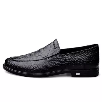 Туфли мужские низкие черный Wen Nai