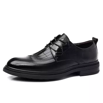 Туфли мужские низкие черный Zuwudong