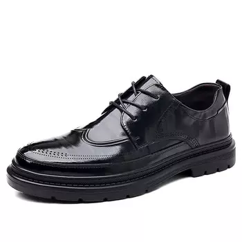 Туфли мужские низкие черный Zuwudong