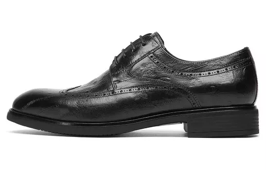 Туфли мужские низкие Crown, черный