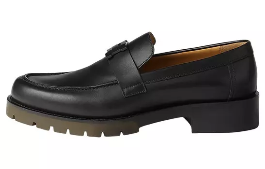 Туфли мужские низкие Herms, черный