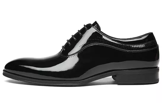 Туфли мужские низкие Kangnai, цвет Burgundy