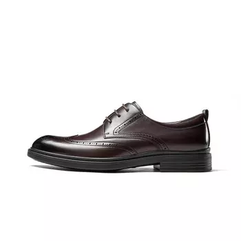 Туфли мужские низкие коричневые Aokang