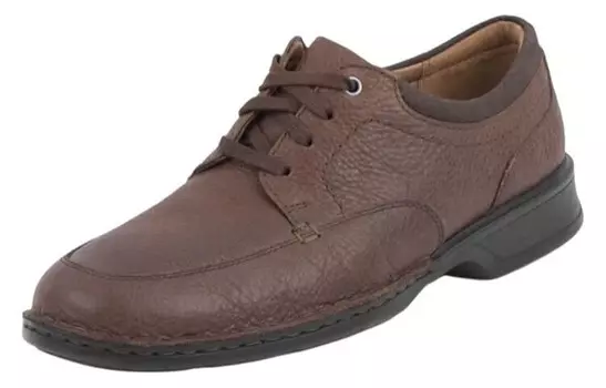Туфли мужские низкие коричневые Clarks