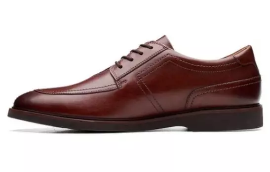 Туфли мужские низкие коричневые Clarks