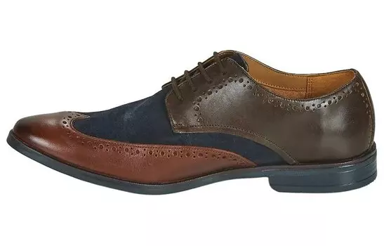 Туфли мужские низкие коричневые Clarks