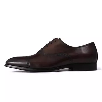 Туфли мужские низкие коричневые For You