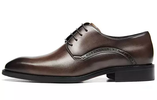 Туфли мужские низкие коричневый Kangnai