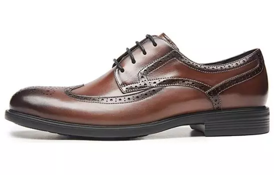 Туфли мужские низкие коричневый Kangnai