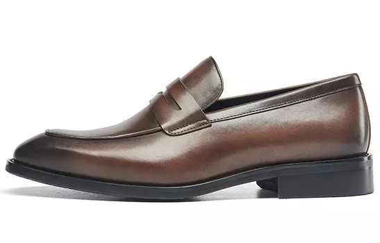 Туфли мужские низкие коричневый Kangnai