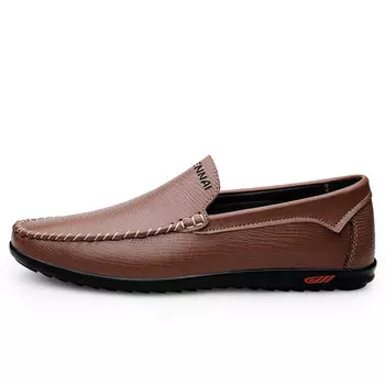 Туфли мужские низкие коричневый Wen Nai