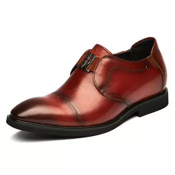 Туфли мужские низкие красно-коричневый Kaiser
