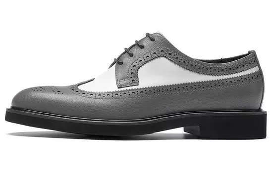 Туфли мужские низкие серые/белые Anthony Miles