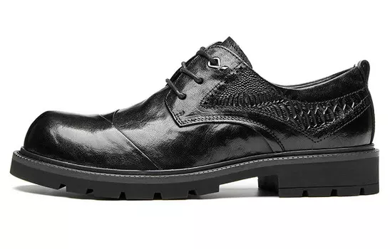 Туфли мужские низкие St&Sat, черный